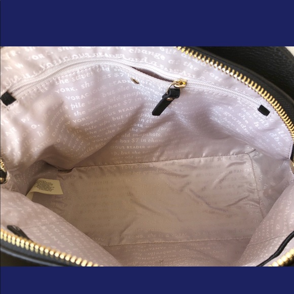 Kate spade olive drive Lottie Satchel Bow Black - Picture 8 of 8